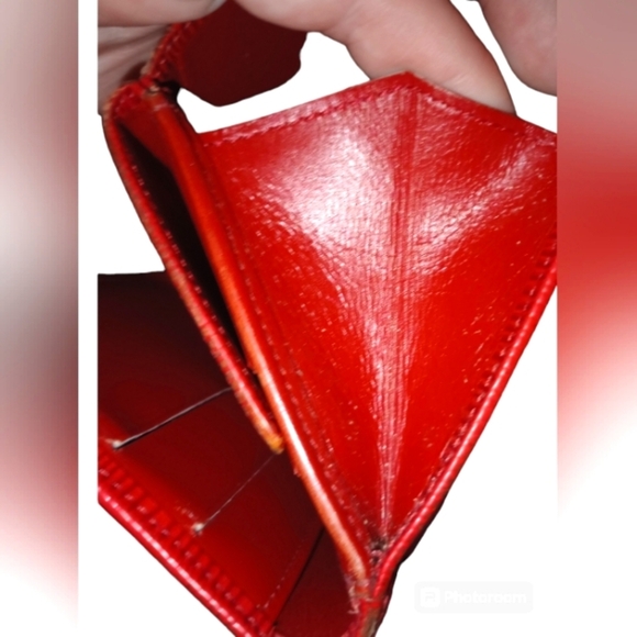 Louis Vuitton Red Epi Leather Wallet - Picture 12 of 16